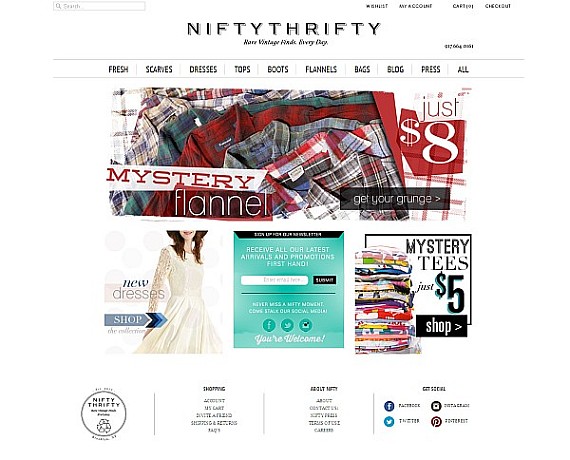 NiftyThrifty-Online Vintage Store